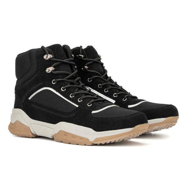 reserved footwear faux shearling lined boot
