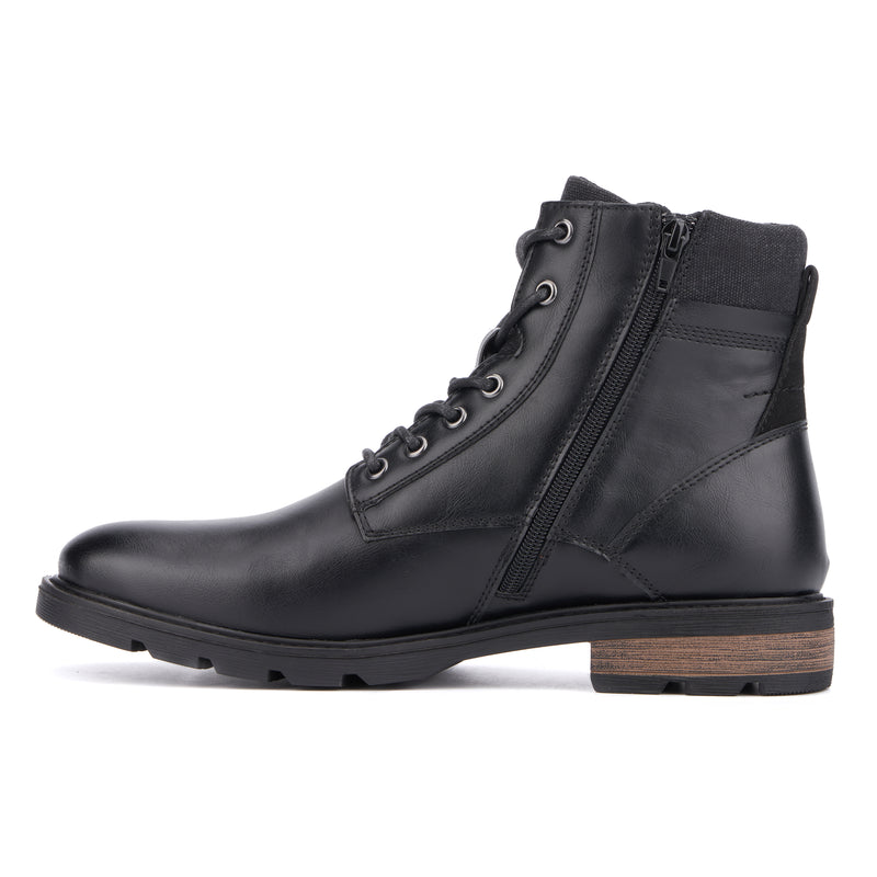mens black dress boots Reserved Footwear New York Men's Ryan Dress Boots, Size 9.5, Black