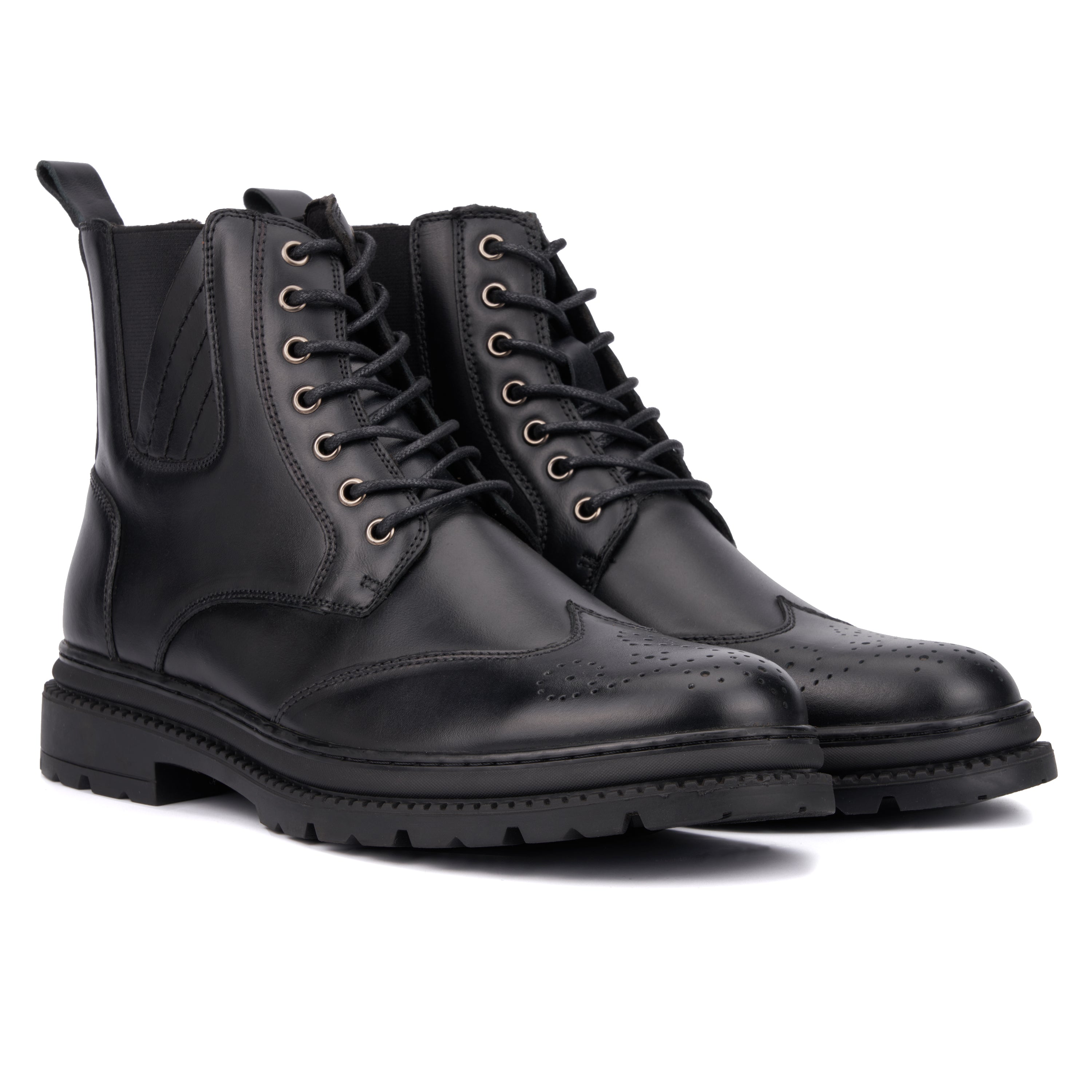 Reserved Footwear New York Men's Devon Ankle Boots, Size: 12, Black Reserved Footwear New York Men's Devon Ankle Boots, Size: 12, Black